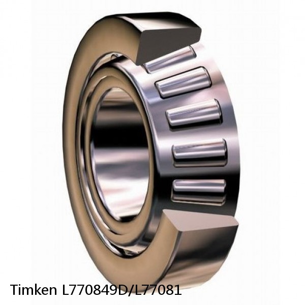 L770849D/L77081 Timken Tapered Roller Bearings